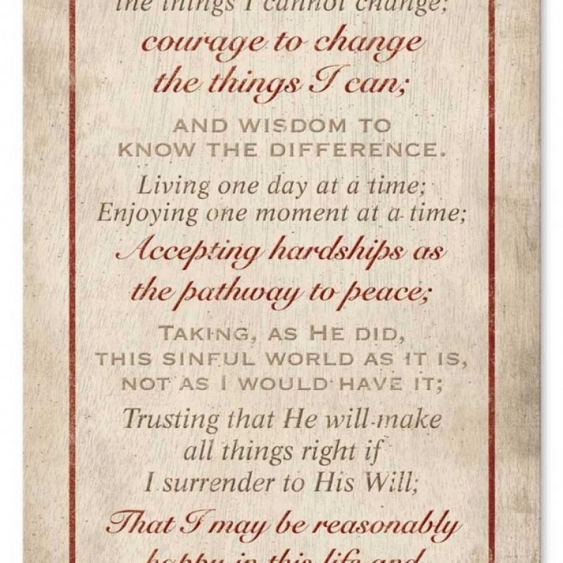 10 Most Popular Images Of The Serenity Prayer FULL HD 1920×1080 For PC Background 2022 free download serenity prayer satin past time signs 800x800