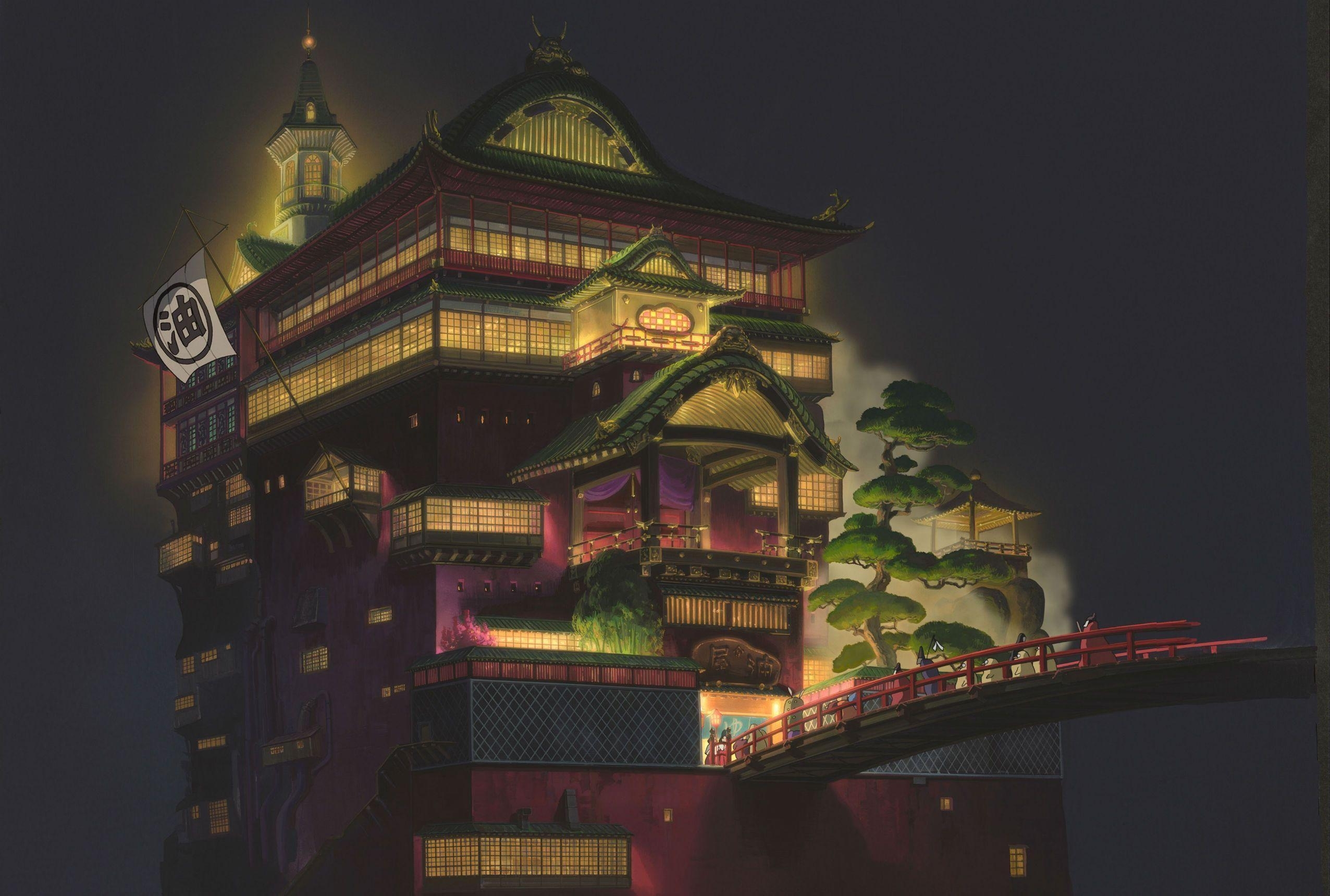 spirited away backgrounds - wallpaper cave