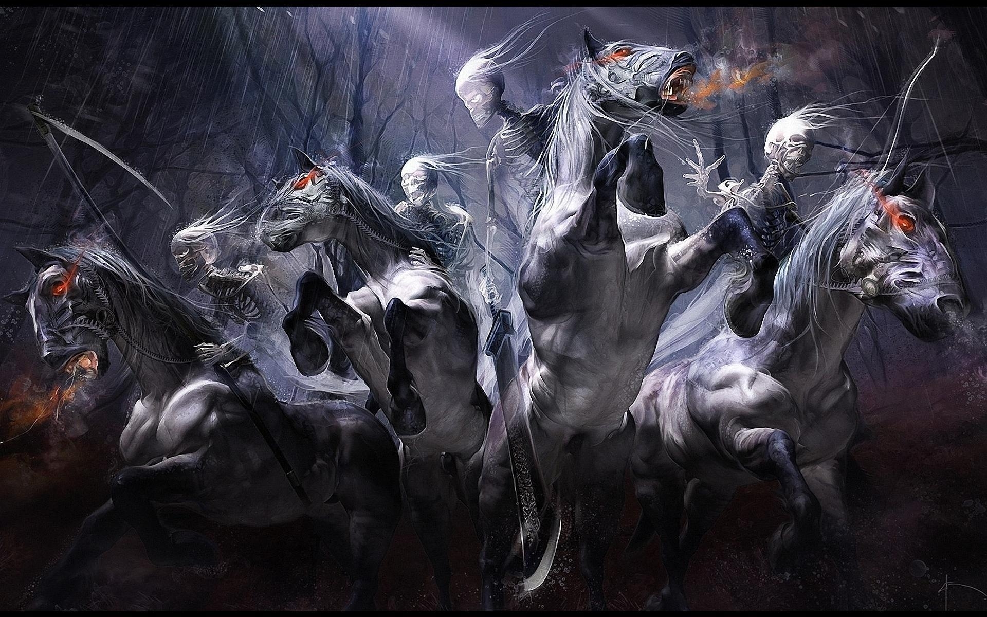 the four horsemen of the apocalypse wallpapers - wallpaper cave