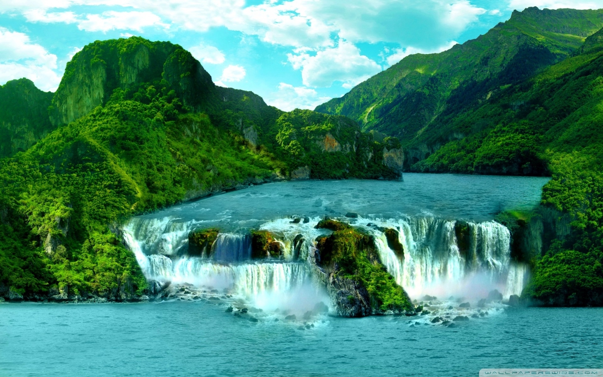 tropical waterfall ❤ 4k hd desktop wallpaper for 4k ultra hd tv